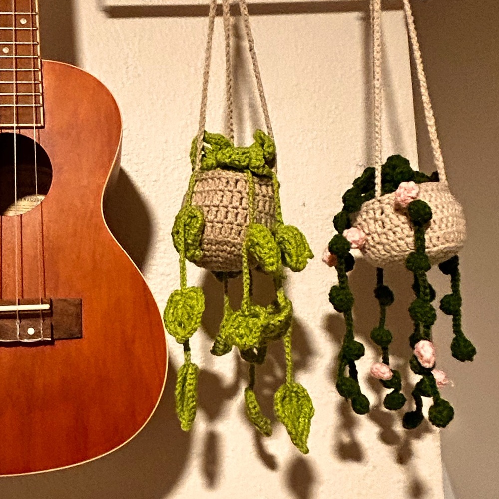 NWOT Macrame Hanging Planter